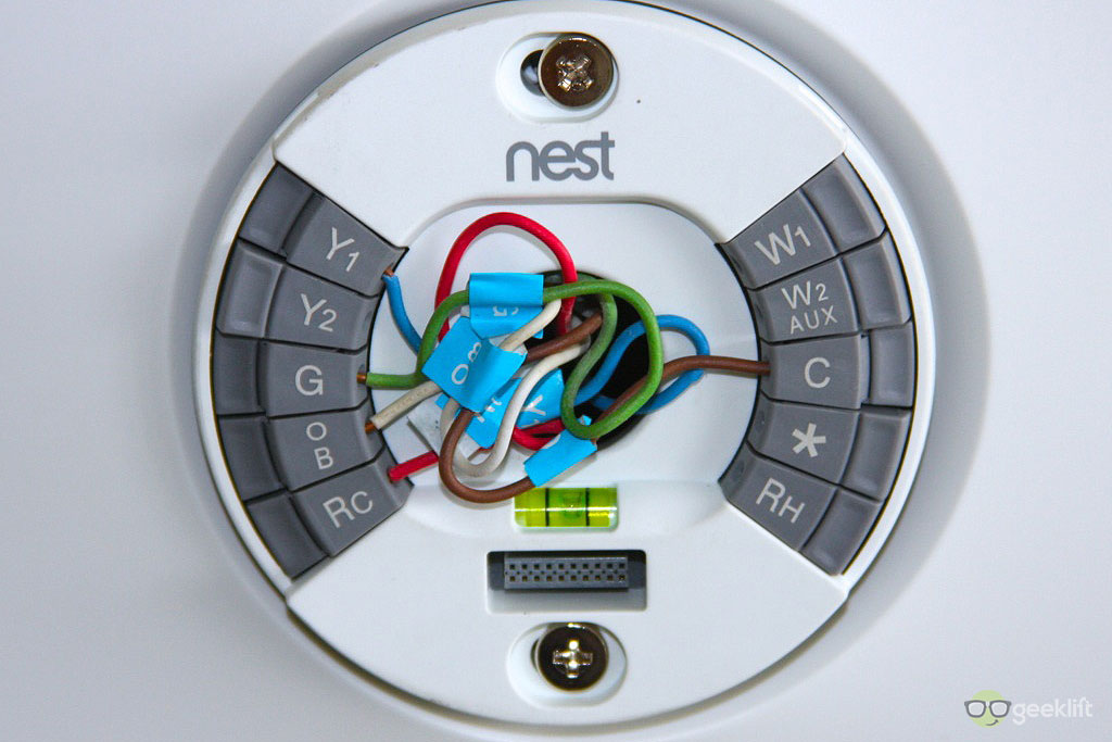Install Nest: The Learning Thermostat - GeekLift